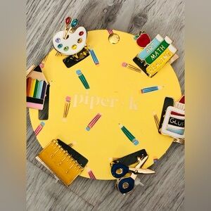 Piper K School Themed Enamel Hair Claws